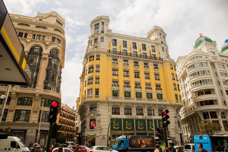 Hotel Arosa Madrid Eksteriør bilde